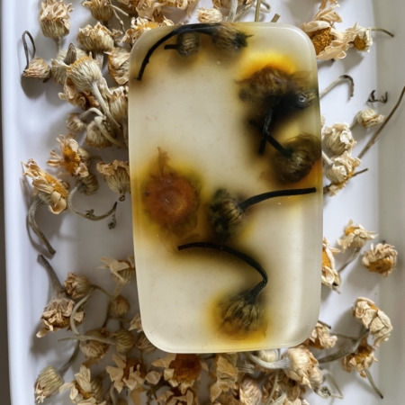 chamomile and oat body soap 2 - BeautiesNest - Natural & Organic Moroccan Beauty Products