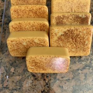 turmeric body soap with sweet orange EO copy - BeautiesNest - Natural & Organic Moroccan Beauty Products