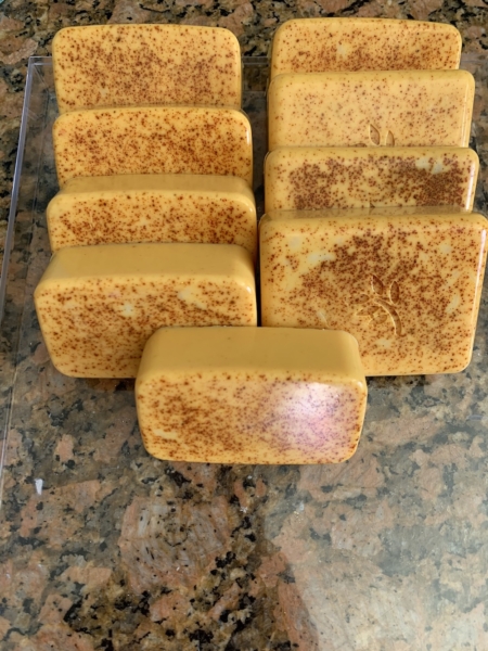 turmeric body soap with sweet orange EO copy - BeautiesNest - Natural & Organic Moroccan Beauty Products
