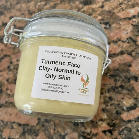 turmeric clay mask normal to oily skin 3 scaled 1 - BeautiesNest - Natural & Organic Moroccan Beauty Products