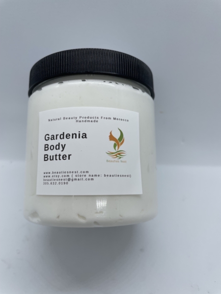 gardenia body butter 6oz - Natural & Organic Moroccan Beauty Products - BeautiesNest