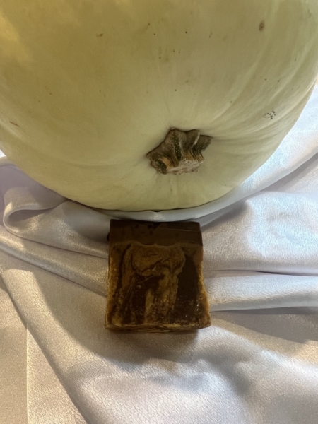 pumpkin spice swirl body soap 2 1 - Natural & Organic Moroccan Beauty Products - BeautiesNest