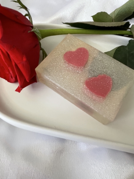 strawberry champagne body soap - Natural & Organic Moroccan Beauty Products - BeautiesNest